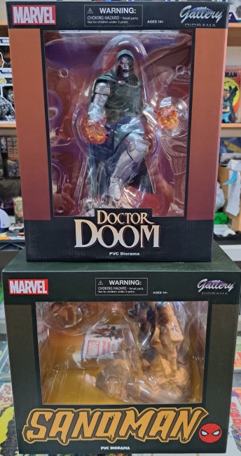 Awesome Comics, Dallas' Premiere Comic Shop, has a large collection of Toys - Action Figures, Statues, Die Casts, etc. Star Wars, Marvel, DC, Wolverine, Batman, Iron Man, Hulk, Spider-Man