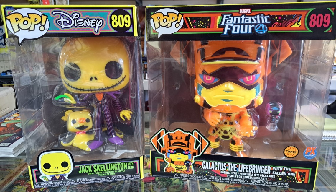 Awesome Comics, Dallas' Premiere Comic Shop, has a large collection of Toys - Action Figures, Statues, Die Casts, etc. Star Wars, Marvel, DC, Wolverine, Batman, Iron Man, Hulk, Spider-Man
