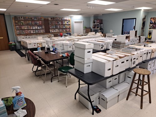 Awesome Comics, Dallas' Premiere Comic Shop with our new Secret Headquarters, 10% off walk-in special on everything in the store, excluding sale items. Subscription subscribers get 20% off all new comics, and 15% off everything else in the store not already on sale.